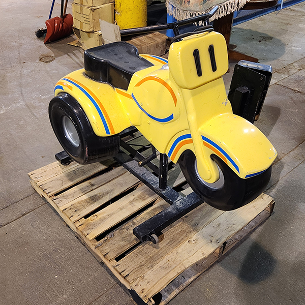Yellow Trike Kiddie Ride