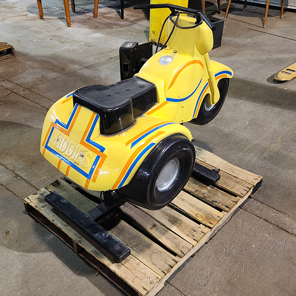 Yellow Trike Kiddie Ride