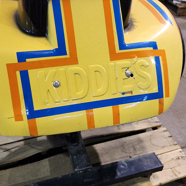 Yellow Trike Kiddie Ride