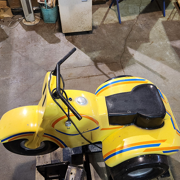 Yellow Trike Kiddie Ride