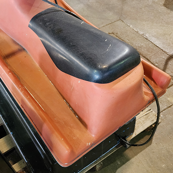 Orange Jetski Kiddie Ride