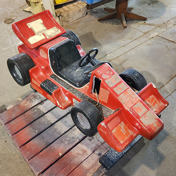 Red F1 Kiddie Ride
