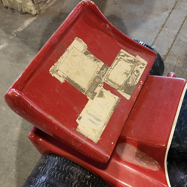 Red F1 Kiddie Ride