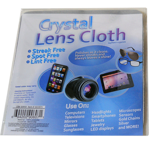 Crystal Lens Cloth