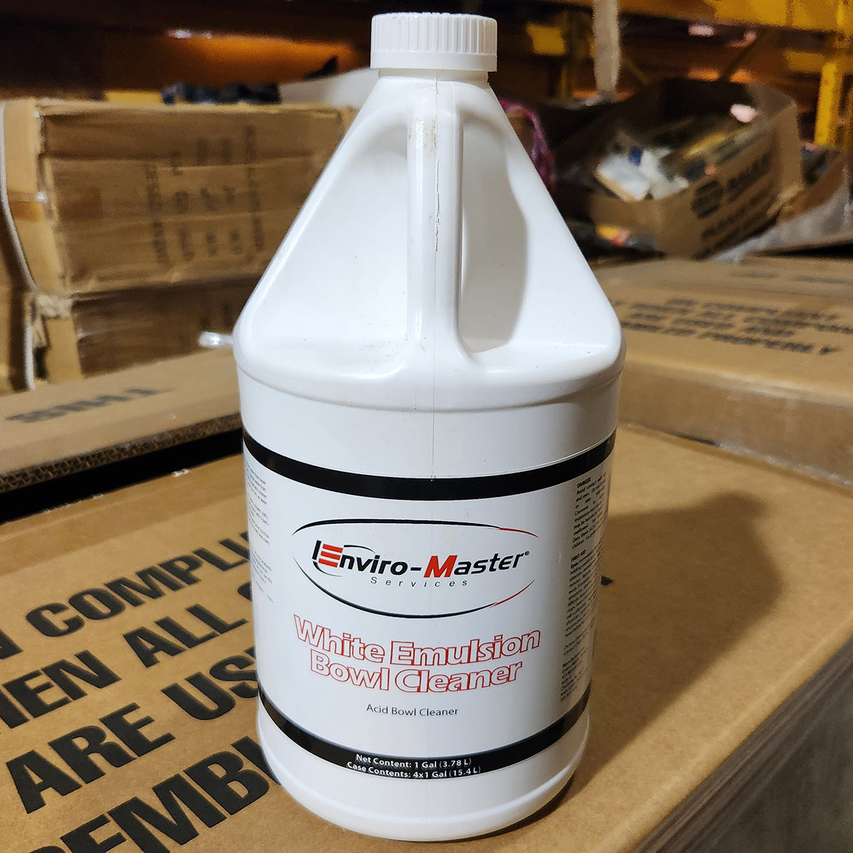 White Emulsion Bowl Cleaner Pallets