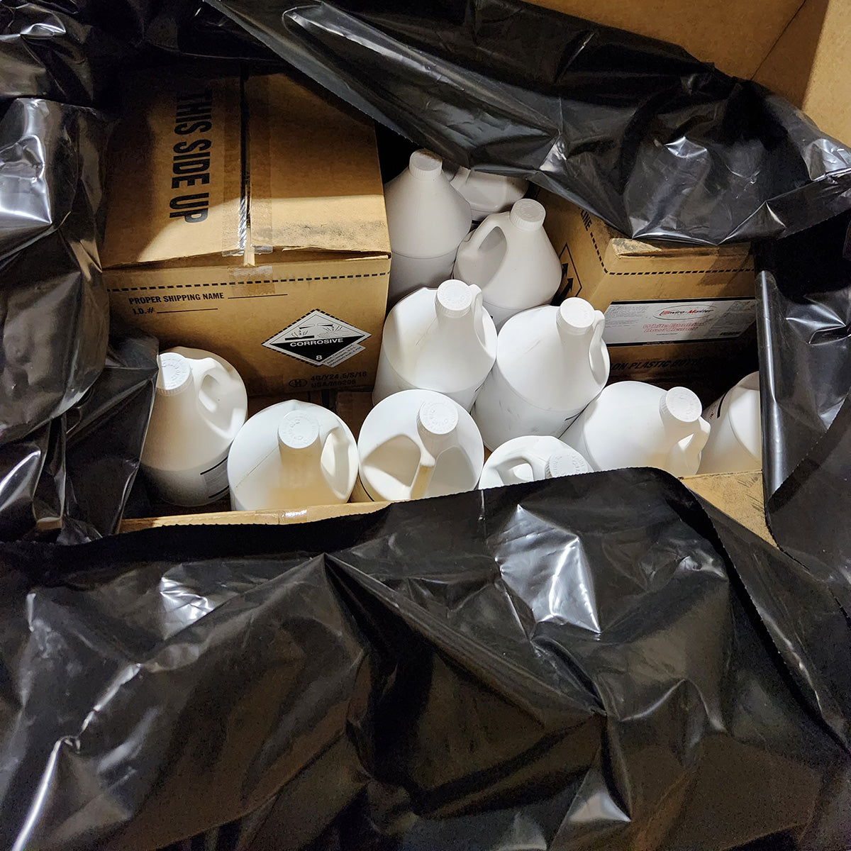 White Emulsion Bowl Cleaner Pallets