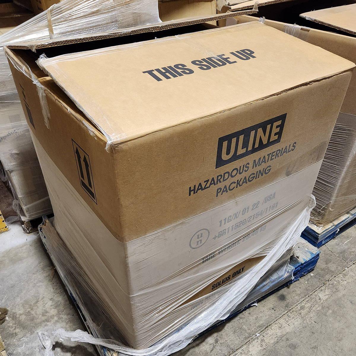 White Emulsion Bowl Cleaner Pallets