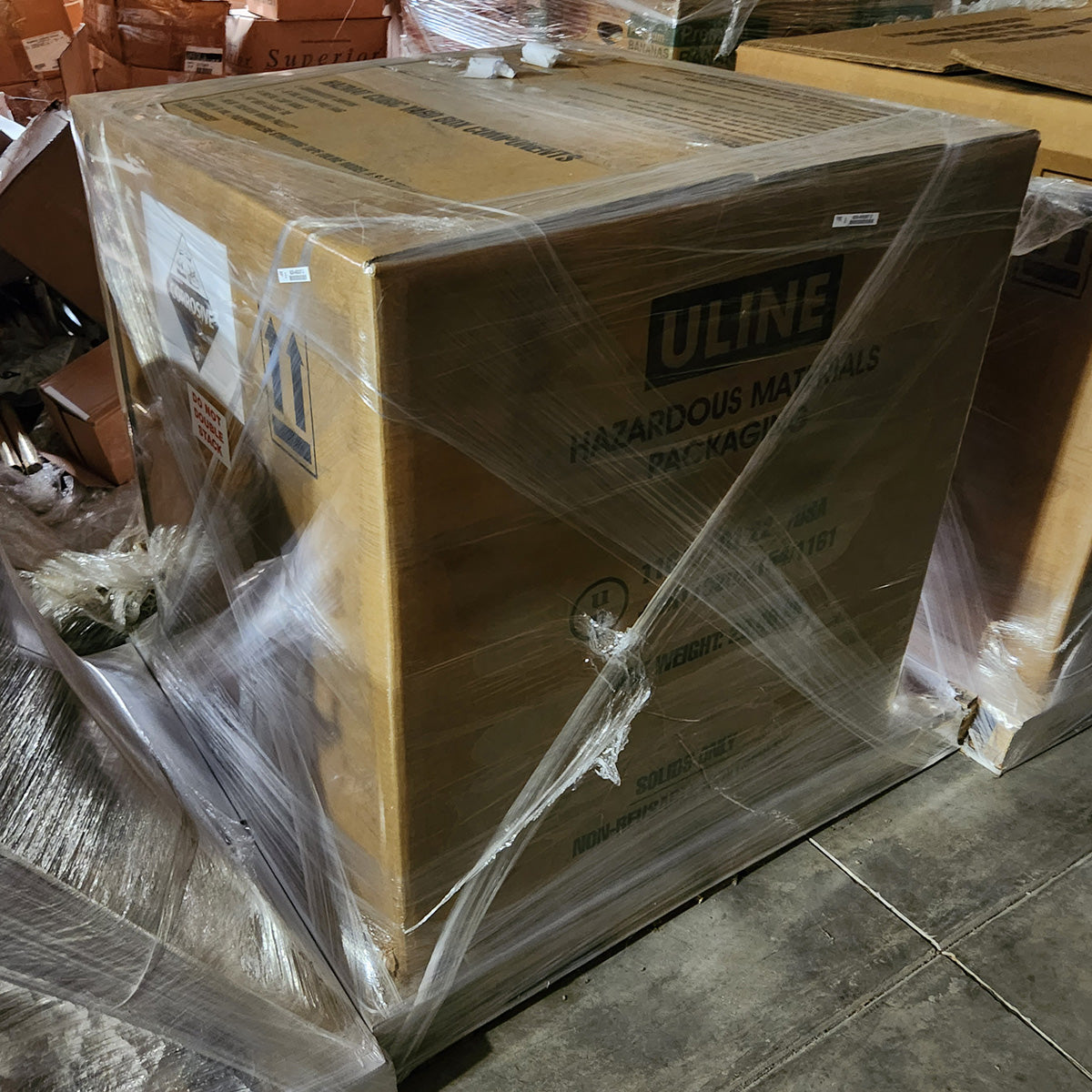 White Emulsion Bowl Cleaner Pallets