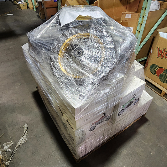 FYM Motorcycles Wheels and Tires Parts Pallet