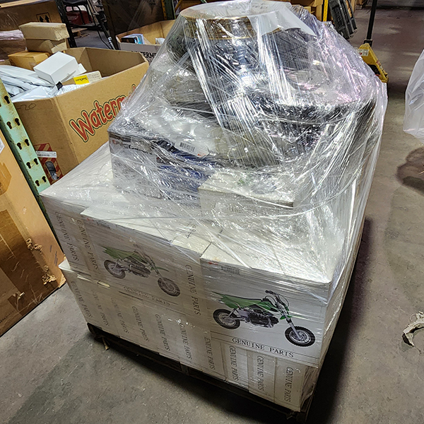 FYM Motorcycles Wheels and Tires Parts Pallet
