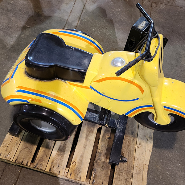Yellow Trike Kiddie Ride