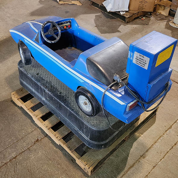 Long Blue Racer Kiddie Ride