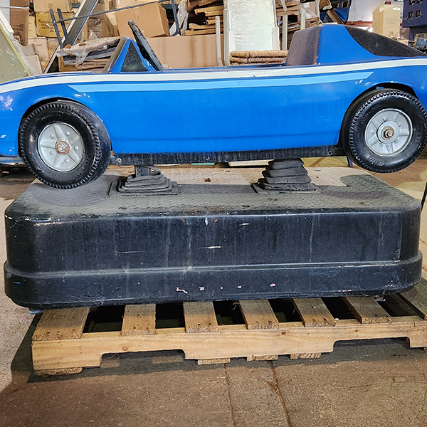 Long Blue Racer Kiddie Ride