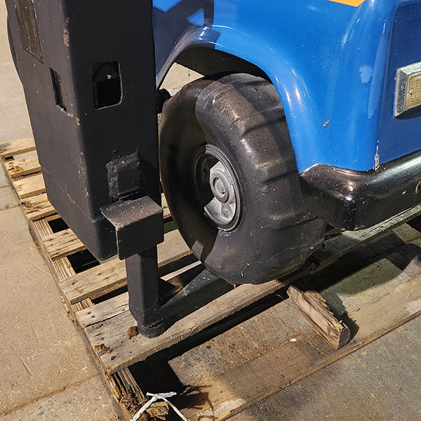 Blue Two Seat 4x4 Truck Kiddie Ride