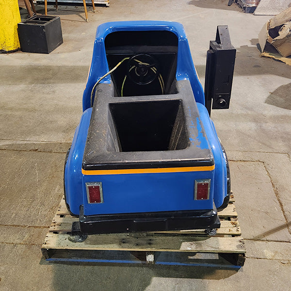 Blue Two Seat 4x4 Truck Kiddie Ride