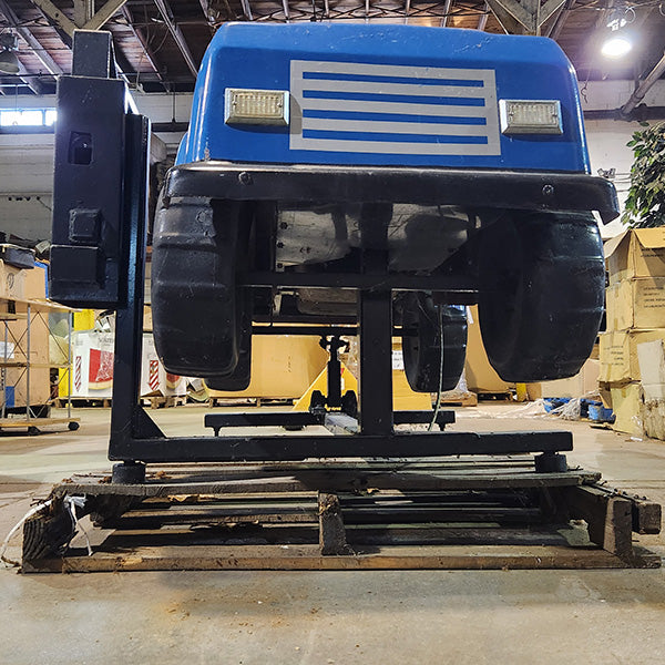 Blue Two Seat 4x4 Truck Kiddie Ride