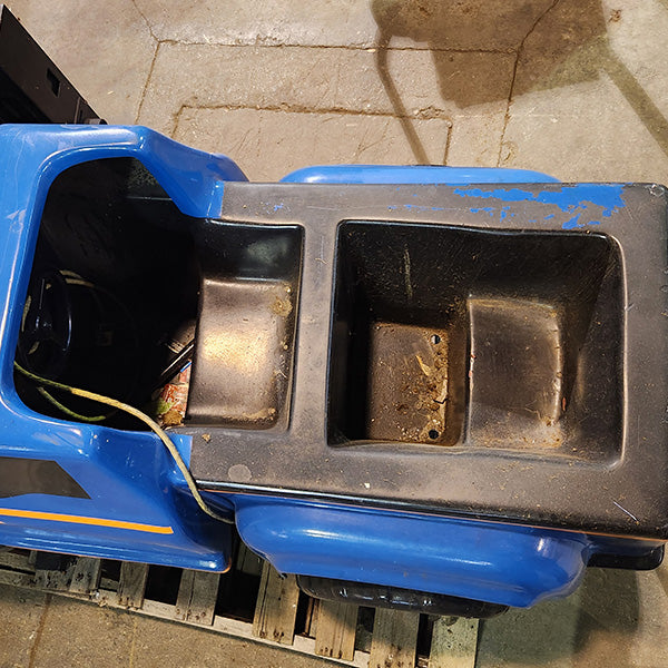 Blue Two Seat 4x4 Truck Kiddie Ride