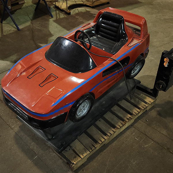 Red Sports Car Kiddie Ride