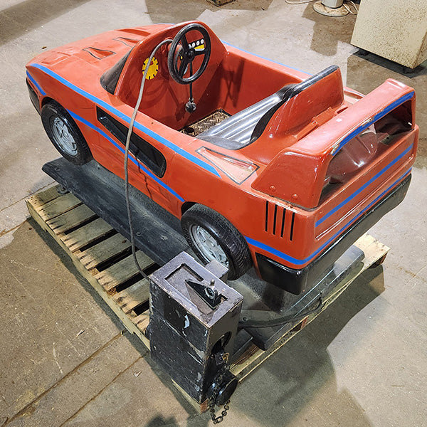 Red Sports Car Kiddie Ride