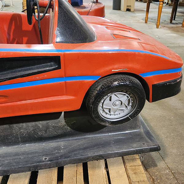 Red Sports Car Kiddie Ride