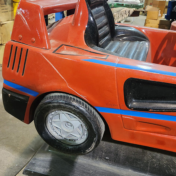 Red Sports Car Kiddie Ride