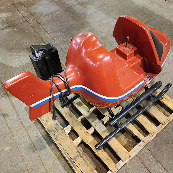 Red Helicopter Kiddie Ride