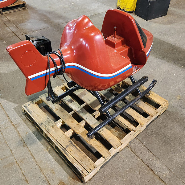 Red Helicopter Kiddie Ride