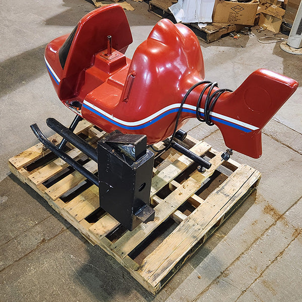 Red Helicopter Kiddie Ride