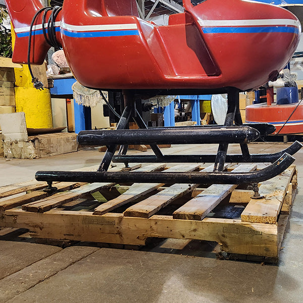 Red Helicopter Kiddie Ride