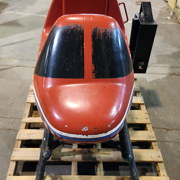 Red Helicopter Kiddie Ride