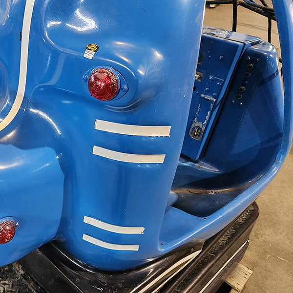 Blue Helicopter Kiddie Ride