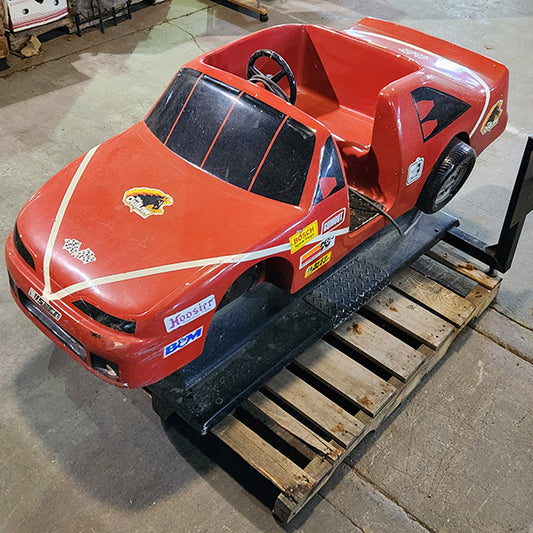 Red Two Seat NASCAR Racer Kiddie Ride