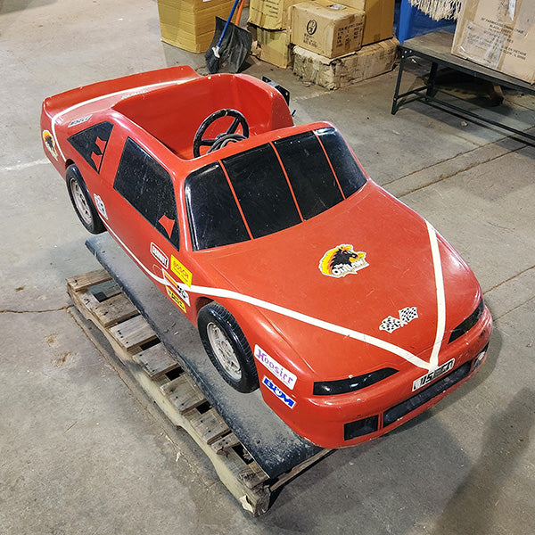 Red Two Seat NASCAR Racer Kiddie Ride