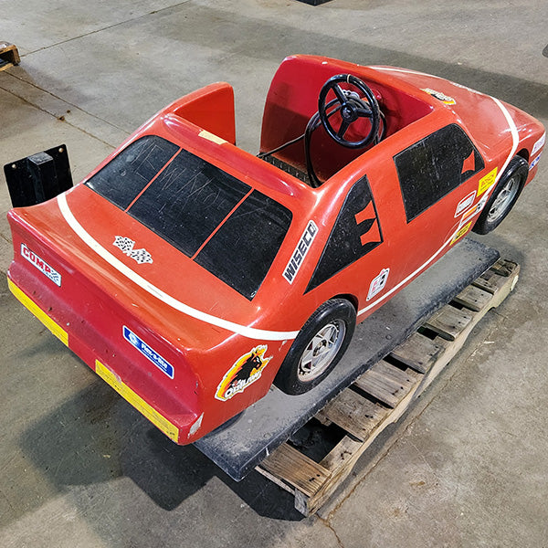 Red Two Seat NASCAR Racer Kiddie Ride