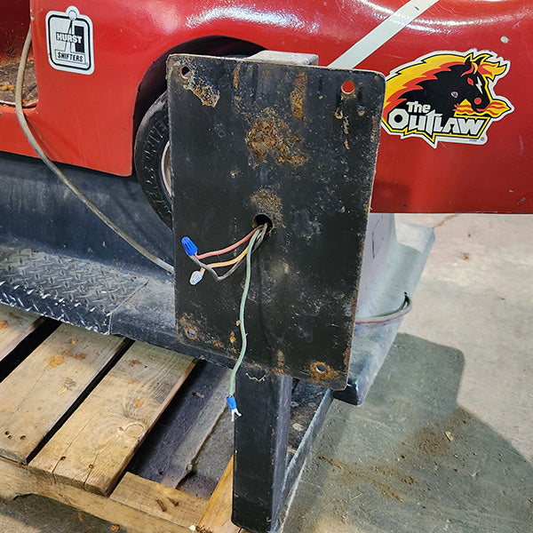 Red Two Seat NASCAR Racer Kiddie Ride