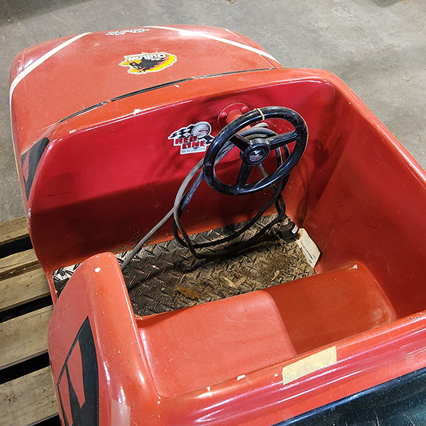 Red Two Seat NASCAR Racer Kiddie Ride