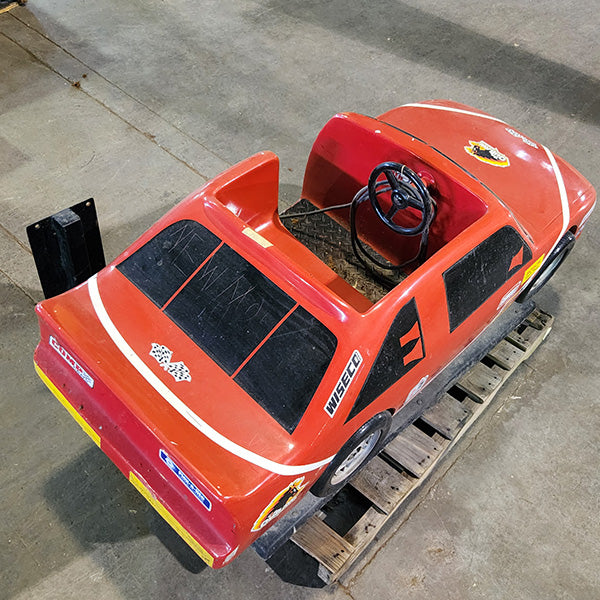 Red Two Seat NASCAR Racer Kiddie Ride