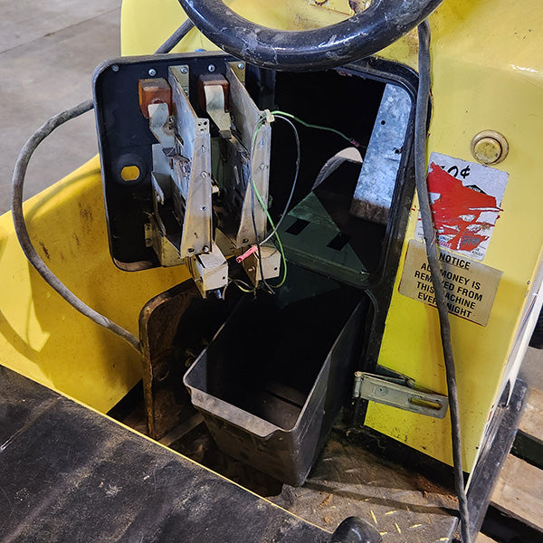 Yellow Semi-Truck Kiddie Ride