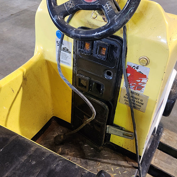 Yellow Semi-Truck Kiddie Ride
