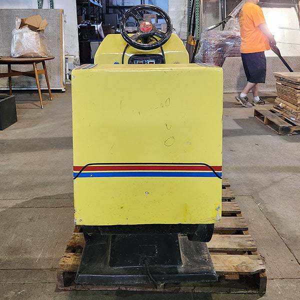 Yellow Semi-Truck Kiddie Ride