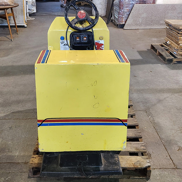 Yellow Semi-Truck Kiddie Ride