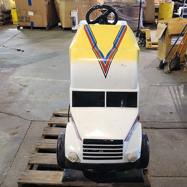 Yellow Semi-Truck Kiddie Ride