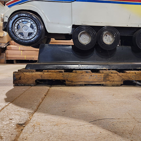 Yellow Semi-Truck Kiddie Ride