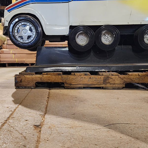 Yellow Semi-Truck Kiddie Ride