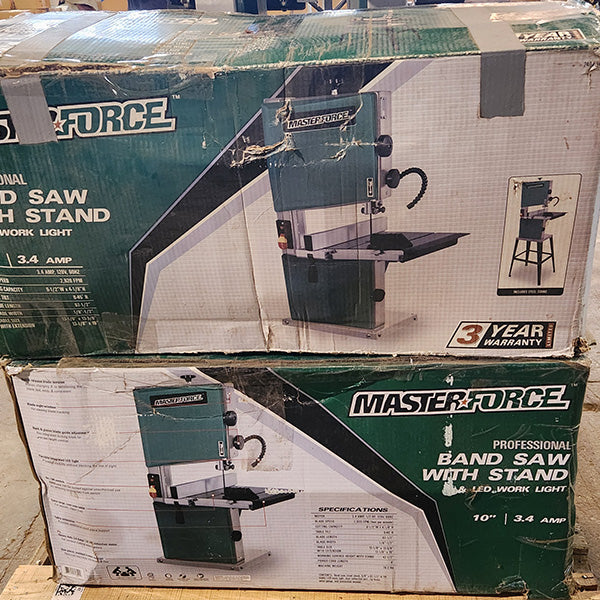 Masterforce Bandsaws Returns Pallet