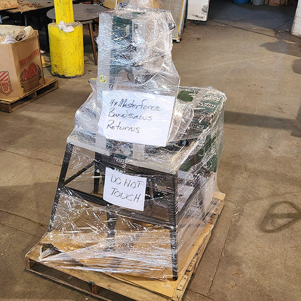 Masterforce Bandsaws Returns Pallet